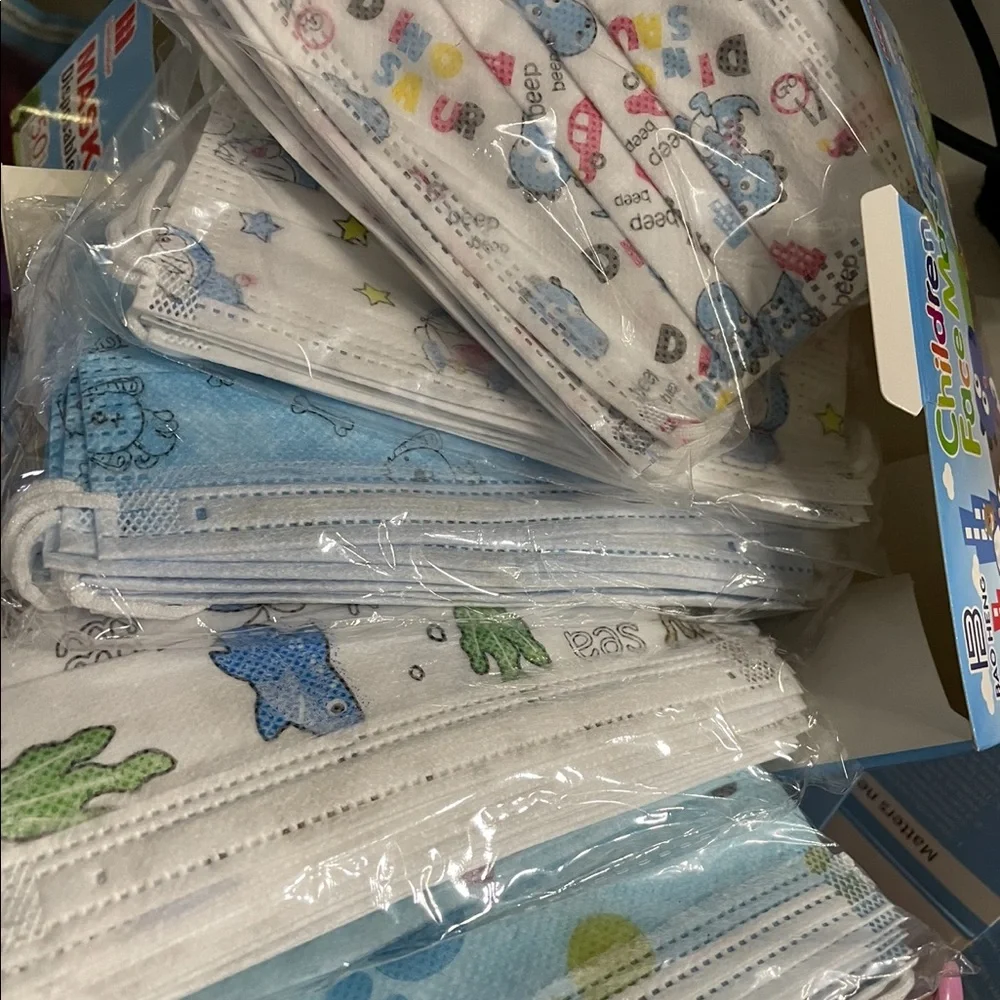 Kids: Boys Disposable Design masks